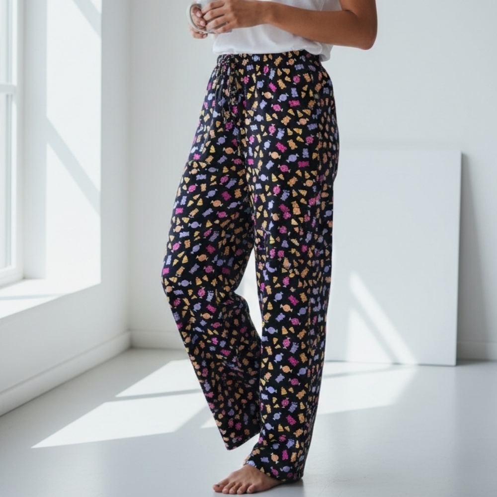 Victoria's Secret PINK Lounge Drawstring Candy Printed PJ Pants
